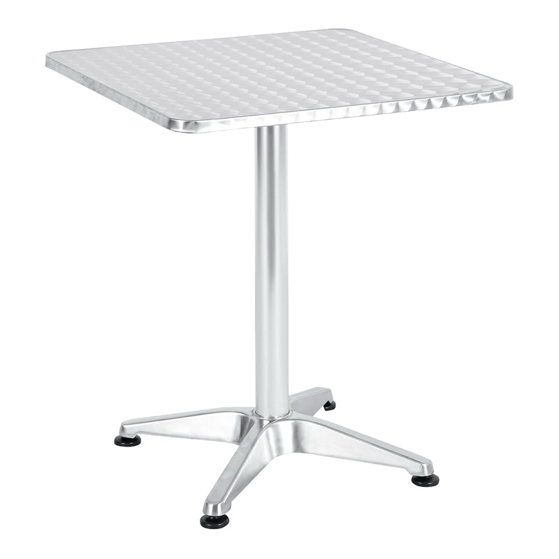 Table Lazo pakoworld chrome aluminium 60x60x70cm