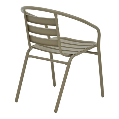 Chair Tade pakoworld metal in champagne color 54x62x74cm