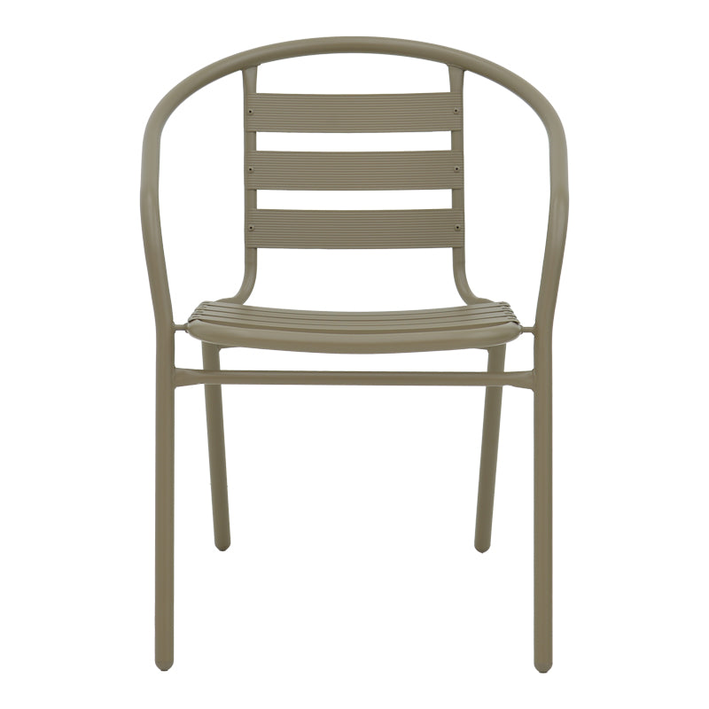 Chair Tade pakoworld metal in champagne color 54x62x74cm