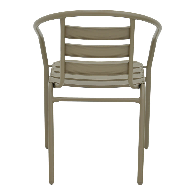 Chair Tade pakoworld metal in champagne color 54x62x74cm