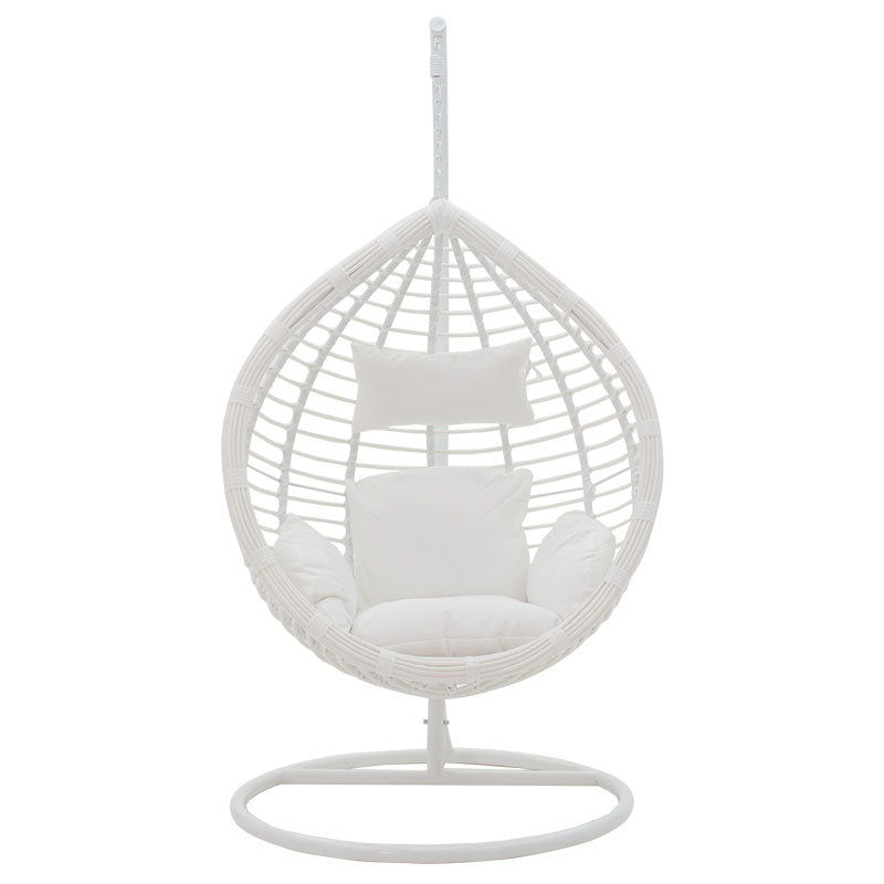 Nadim pakoworld swing hanging metal-pe-pillow white