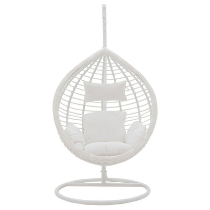 Nadim pakoworld swing hanging metal-pe-pillow white