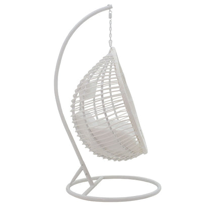 Nadim pakoworld swing hanging metal-pe-pillow white