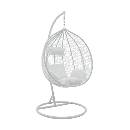 Swing Zafer pakoworld pendant metal-pp-pillow in white color 106x103x200cm