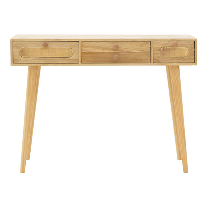 Console Finian pakoworld wood in natural shade 100x35x75cm