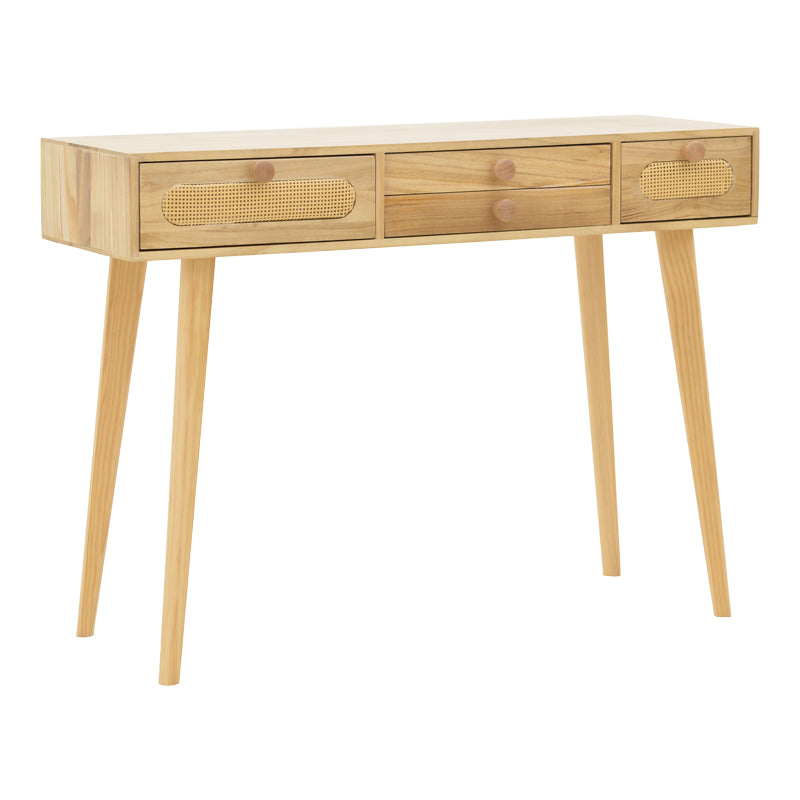 Console Finian pakoworld wood in natural shade 100x35x75cm