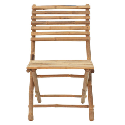 Nixon pakoworld chair folding bamboo natural