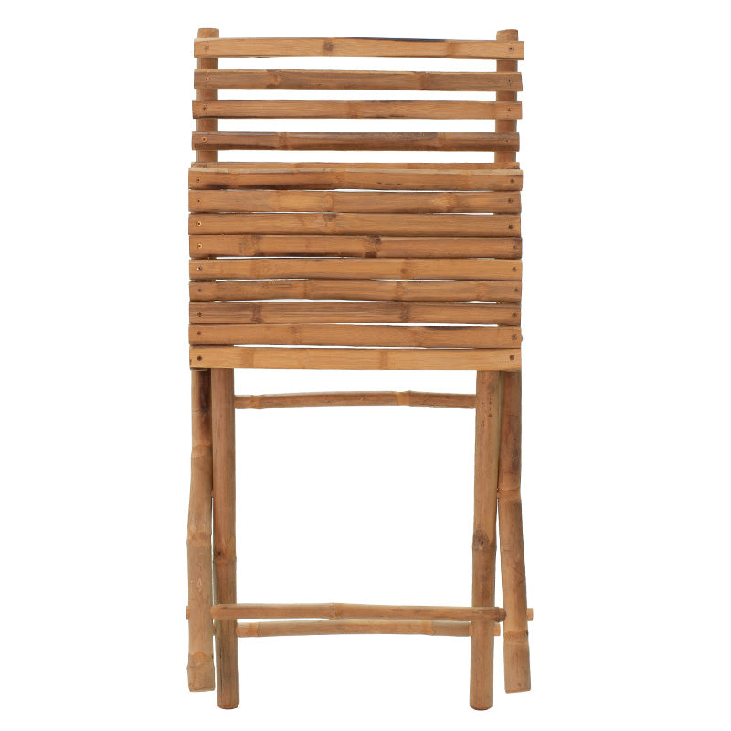 Nixon pakoworld chair folding bamboo natural