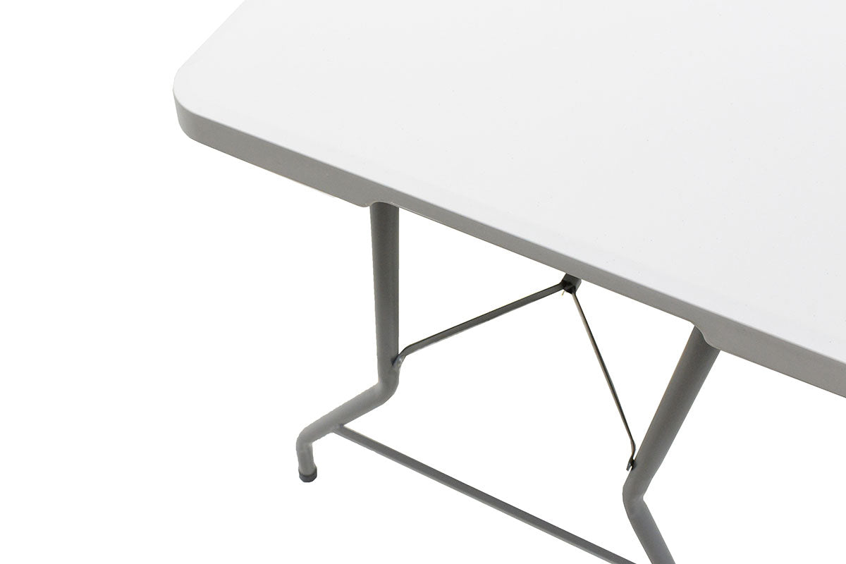 Professional catering table Rodeo pakoworld folding white granite 183x76x74