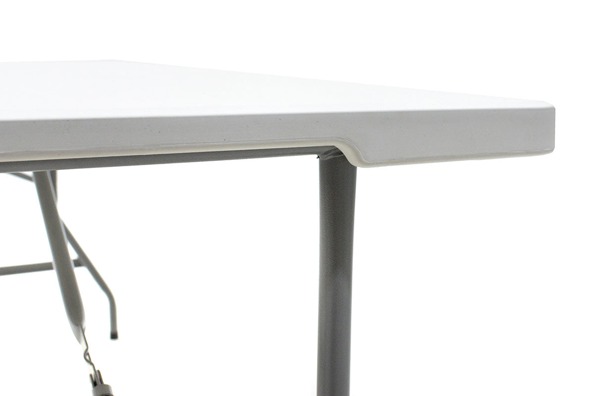 Professional catering table Rodeo pakoworld folding white granite 183x76x74