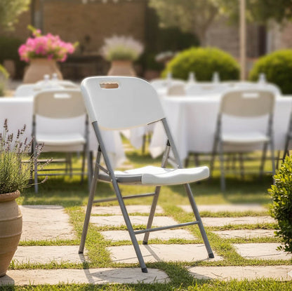 Folding catering-conference chair Zora white