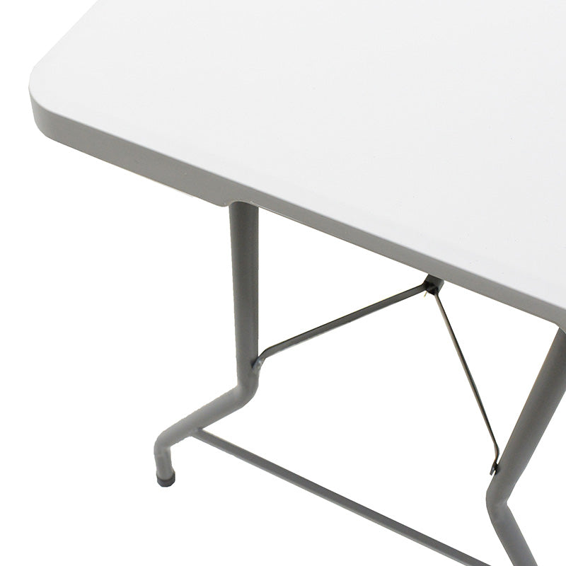 Rodeo pakoworld catering table folding-suitcase white 240x76x74cm