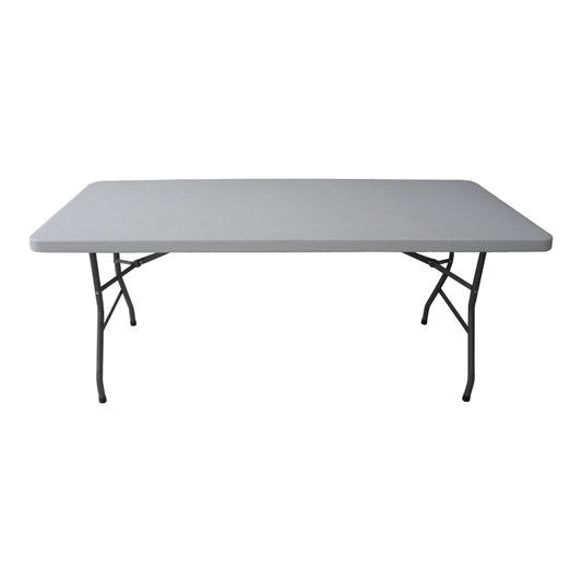 Folding catering-conference table Preventa one-piece surface white 180x74x74cm