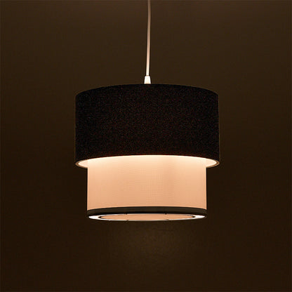 Ceiling light PWL-0963 Ε27 pakoworld grey-white D30x55cm