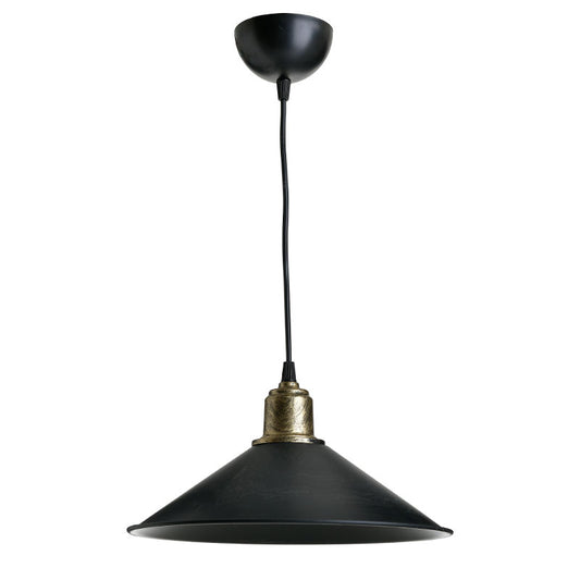 Ceiling light PWL-0964 pakoworld Ε27 black-bronze antique D30x62cm