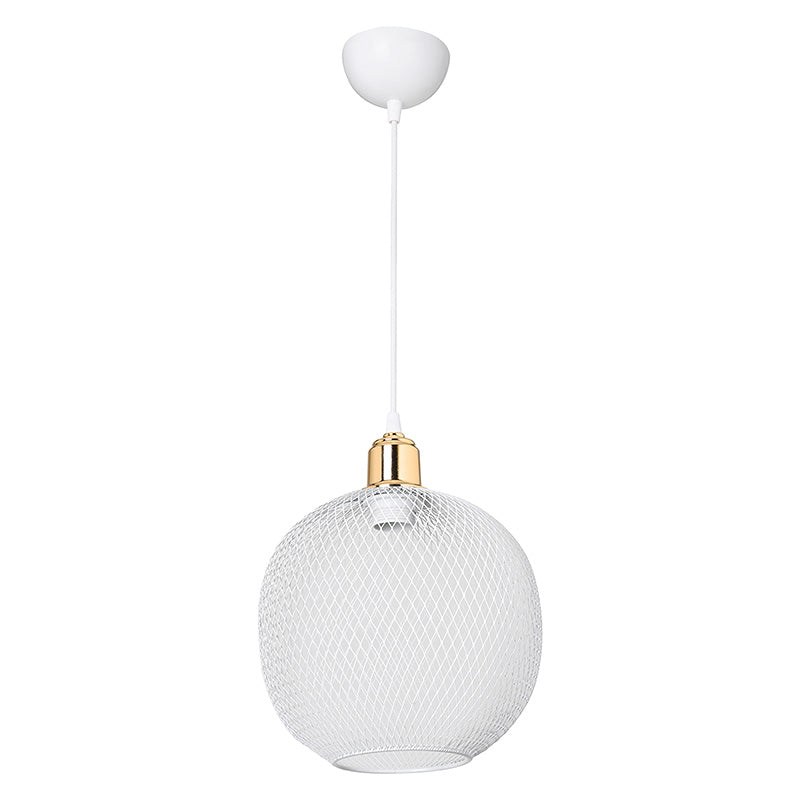 Ceiling light PWL-0977 E27 white-golden D26x33cm