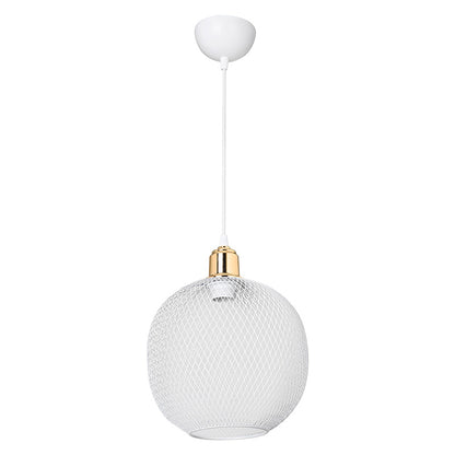 Ceiling light PWL-0977 E27 white-golden D26x33cm
