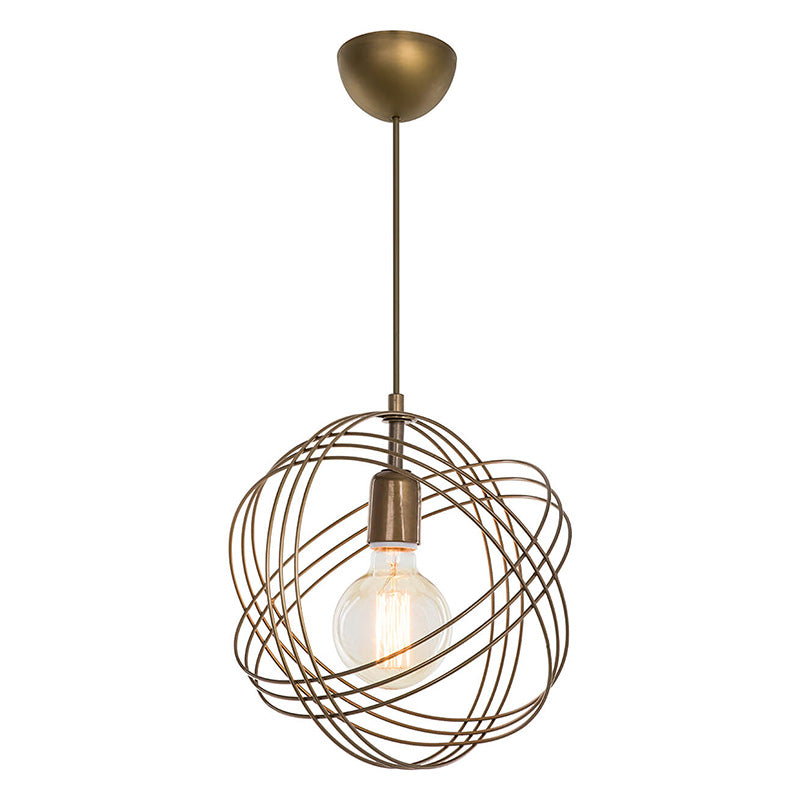 Ceiling light PWL-0980 pakoworld golden E27  D28x75cm