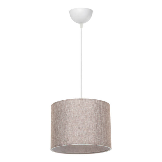 Ceiling light PWL-1115 pakoworld Ε27 beige-white D22x60cm