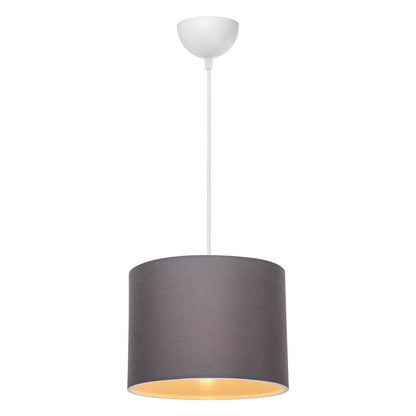 Ceiling light PWL-1115 Ε27 grey-white D22x16,5cm