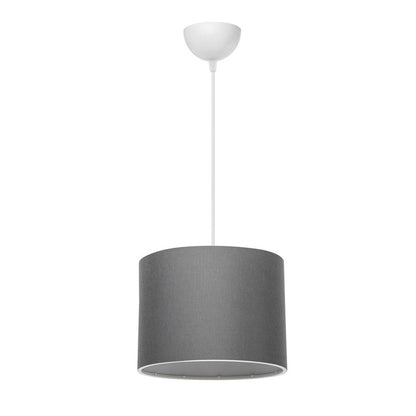 Ceiling light PWL-1115 Ε27 grey-white D22x16,5cm
