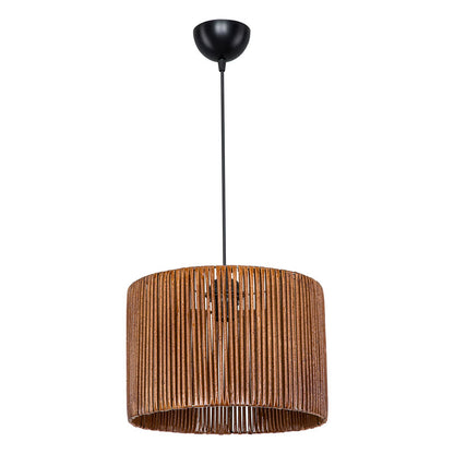 Ceiling light PWL-1117 pakoworld Ε27 brown D30x75cm