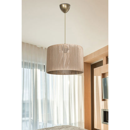 Ceiling light PWL-1118 pakoworld Ε27 natural D30x75cm