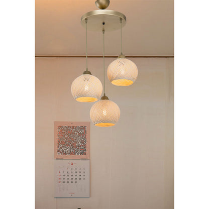 Ceiling light PWL-1121 pakoworld Ε27 cream-gold D40x75cm