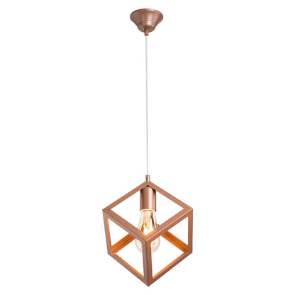 Ceiling light PWL-1152 pakoworld Ε27 copper D27x70cm