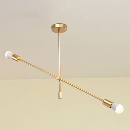 Ceiling light PWL-1157 pakoworld E27 golden 90x90x55cm