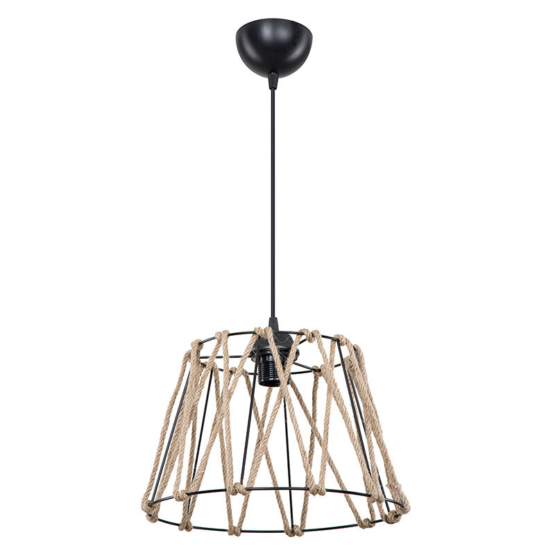 Ceiling light PWL-1160 pakoworld E27  black-ropa 30x54cm