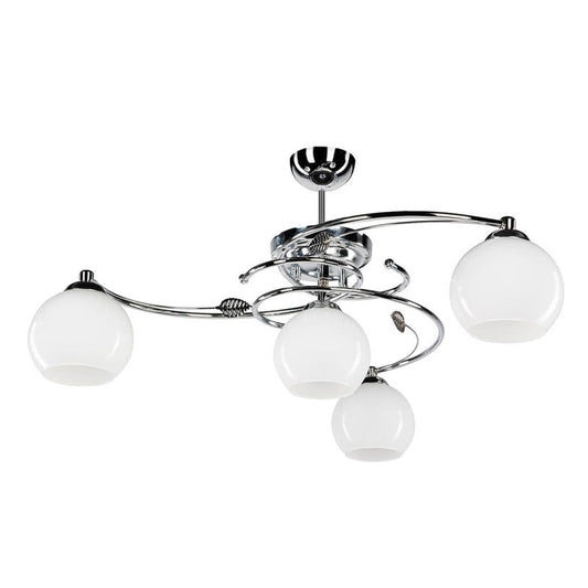 Ceiling light PWL-0966 pakoworld Ε27 silver-white D65x35cm