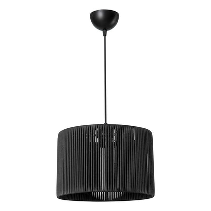 Ceiling light Levitate pakoworld Ε27 black D30x75cm