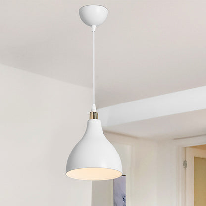 Ceiling light Lofty Ε27 white D18x22cm