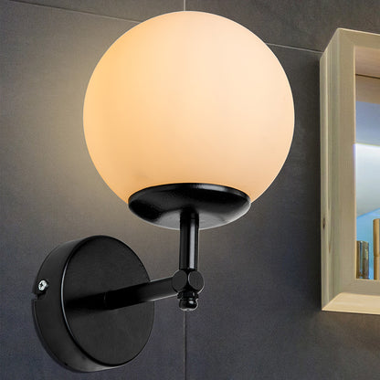 Wall lamp-sconce Inclusive pakoworld E27 black 15x18x24.5cm