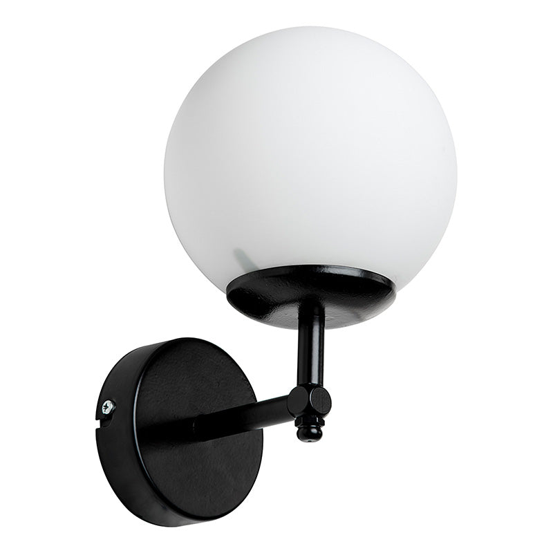 Wall lamp-sconce Inclusive pakoworld E27 black 15x18x24.5cm