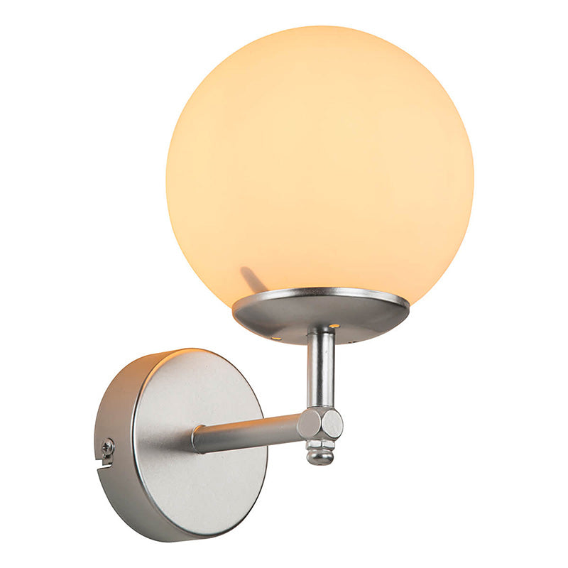 Wall lamp-sconce Inclusive pakoworld E27 white 15x18x24.5cm