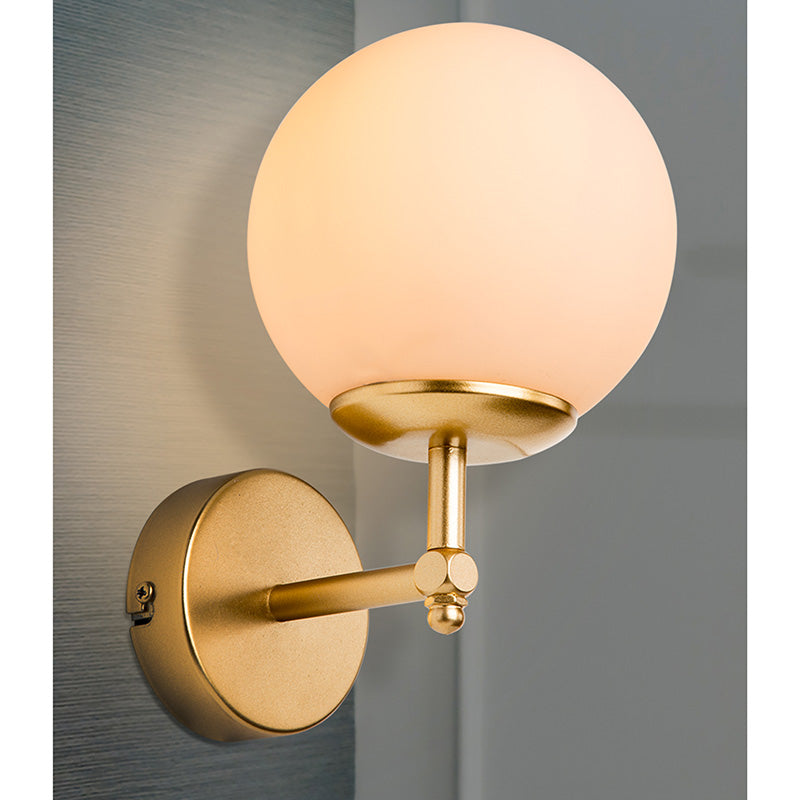 Wall lamp-sconce Inclusive pakoworld E27 golden15x18x24.5cm