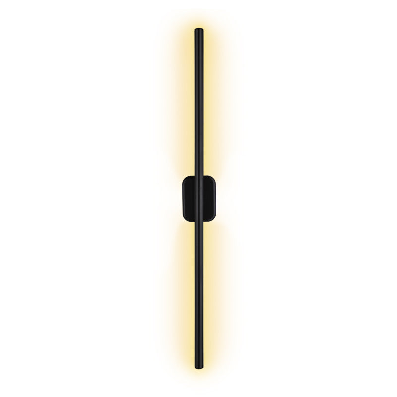 Wall lamp-wall sconce Senio pakoworld led black 75x6x6cm