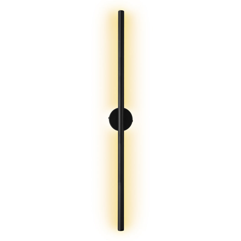 Wall lamp-wall sconce Tisenio pakoworld led black 75x6x6cm