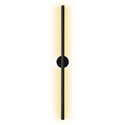 Wall lamp-wall sconce Tisenio pakoworld led black 75x6x6cm