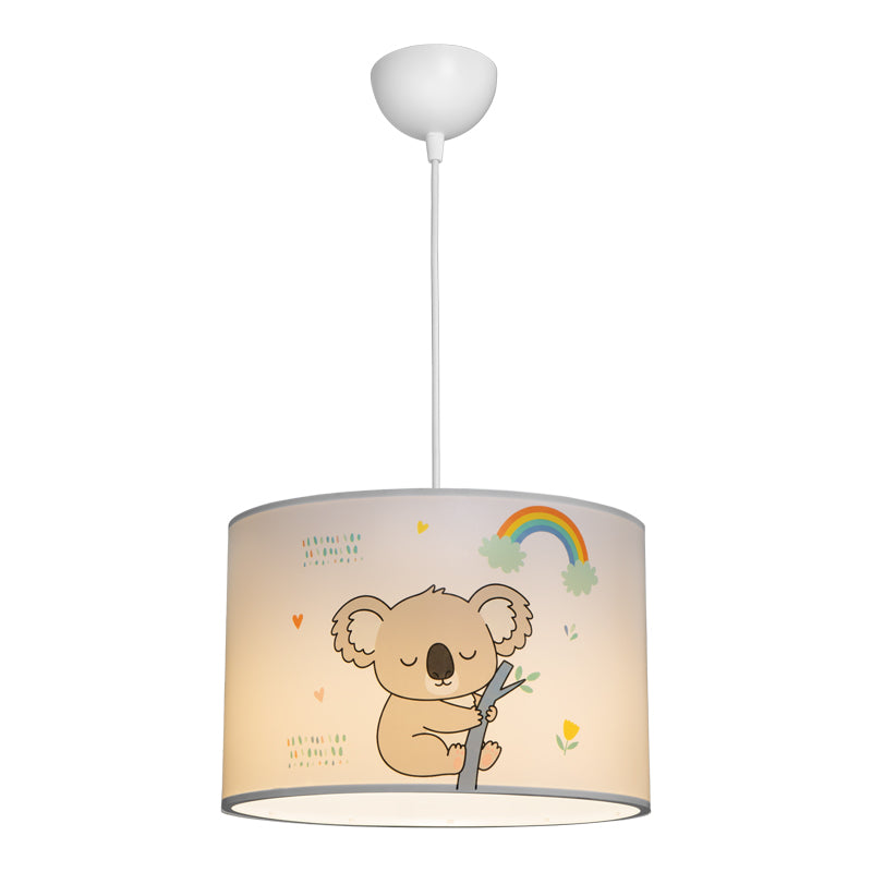 Kids' ceiling luminaire Koala led E27 multicolor PVC D30x20cm