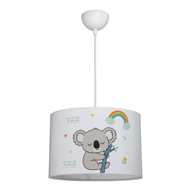 Kids' ceiling luminaire Koala led E27 multicolor PVC D30x20cm