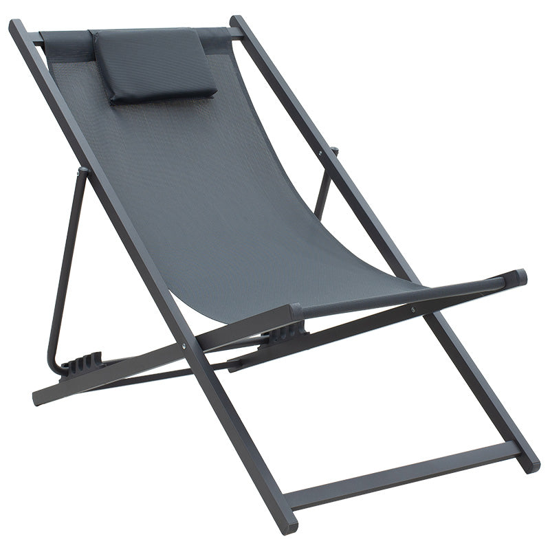 Professional chaise longue Corte pakoworld beech alouminum textilene anthracite
