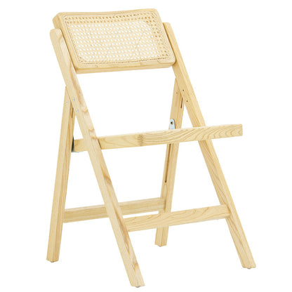 Yoko pakoworld folding chair beige pvc rattan-natural leg