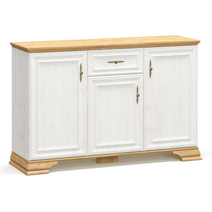 Buffet Jaden golden oak-white antique color 137.5x39x88.5cm