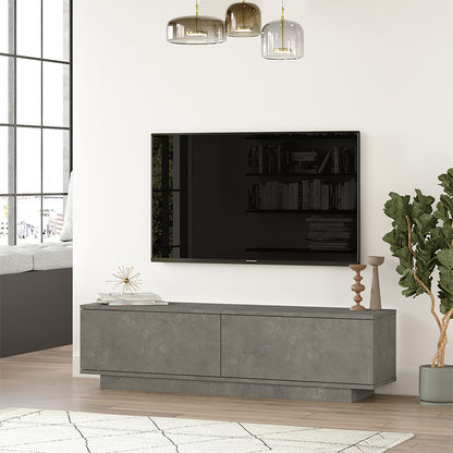 Zoeva pakoworld TV cabinet color gray cemento 140x35,5x38cm