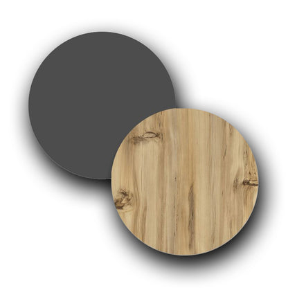Sideboard Augusta oak-anthracite 160x40x78.5cm