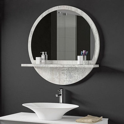 Mirror Lesley pakoworld white antique 60x2x60cm