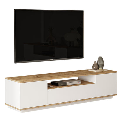 TV cabinet Soren pakoworld sonoma-whie 180x.44.5x44.6cm